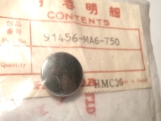 Chromkappe Schraube CBX550, VT600C,91456MA6750