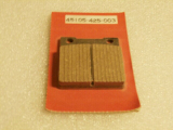Bremsbelag ( 1 Pad ) CB400N/CB750KA/KZ,45105425003 Bremsbelag ( 1 Pad ) CB400N/CB750KA/KZ,45105425003