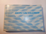 Fahrerhandbuch CBX750 ,36MJ0601 Fahrerhandbuch CBX750 ,36MJ0601