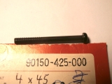 Schraube 4 x 45, Instrumentengehäuse CB650SC,CB750F / K,CB900F,90150425000 Schraube 4 x 45, Instrumentengehäuse CB650SC,CB750F / K,CB900F,90150425000