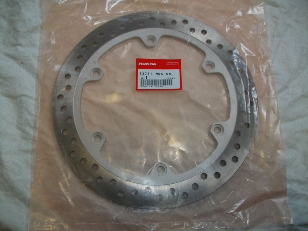 Bremsscheibe hinten ST1300,43351MCSG00