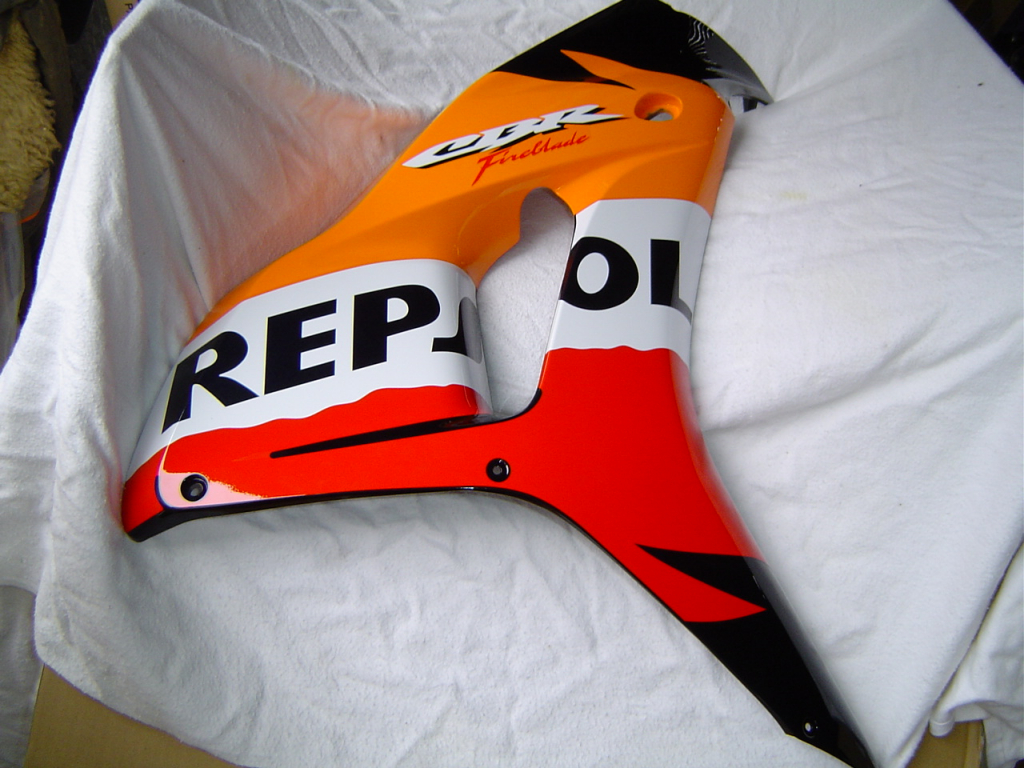 Verkleidungsmittelteil REPSOL CBR1000RR rechts,64300MELD50ZA, Repsol Verkleidung