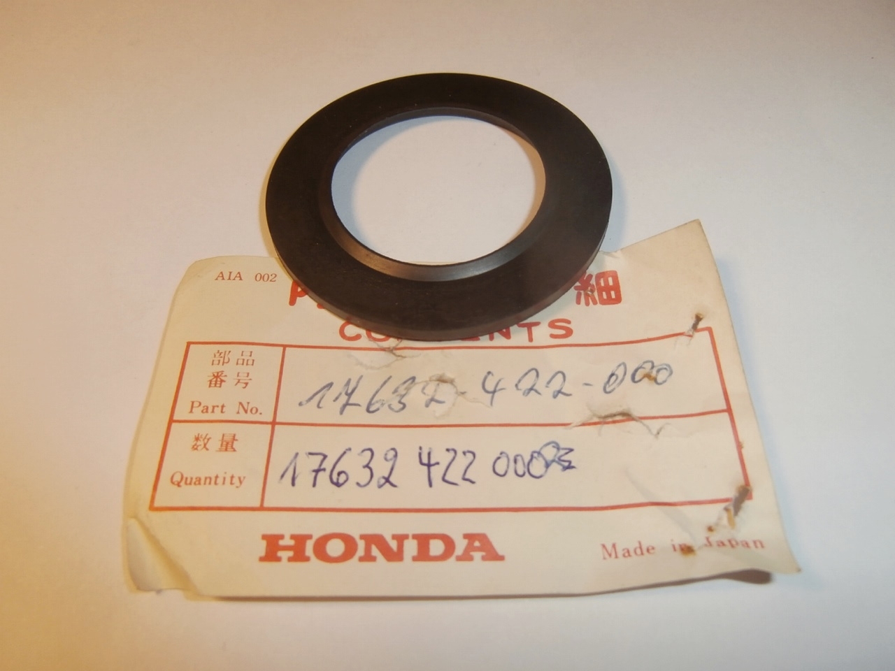 CB,CBX1000Z,CX, Tankdeckeldichtung ,17632422000