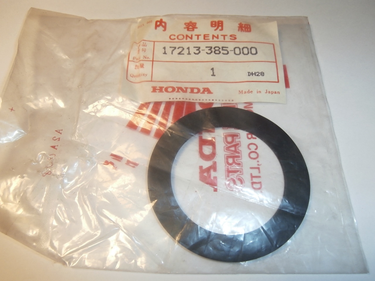 XL350K,Dichtring Luftfilter,17213385000