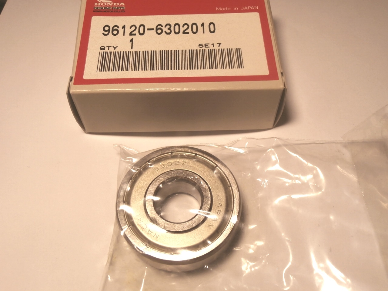 CB250N/T,CB400N/T,CX500,CBX550,CB125, Radlager,961206302010