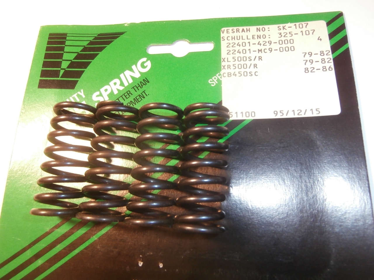 CB450S, XL500S/R,XR500R Kupplungsfedernsatz verstärkt,VESRAH SK107