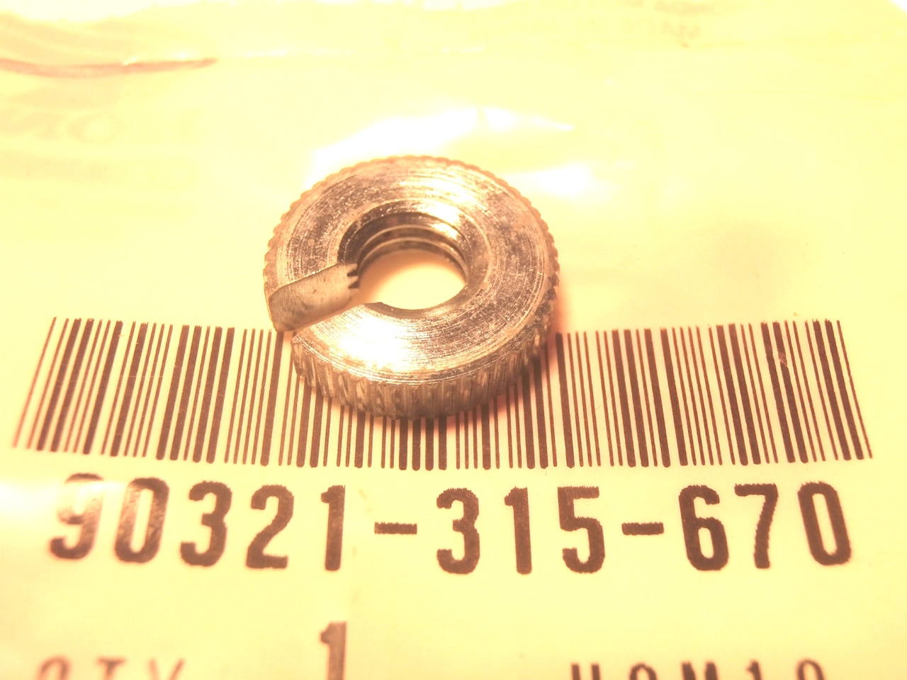 Fixiermutter Kupplungszug CB,CR,CX,CM,FT,MTX,TL,GL,90321315670