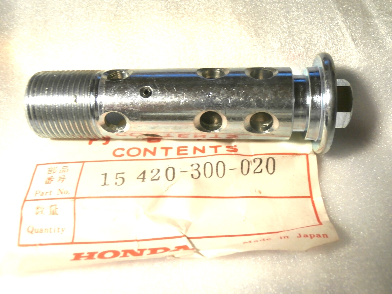 Ölfilterschraube CB400F - CB1100,15420300020