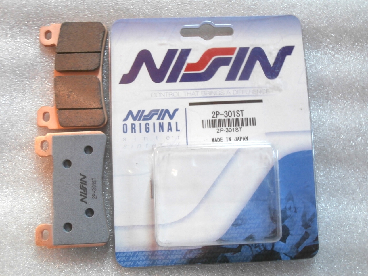 CB, CBR,VFR NISSIN Bremsbelagsatz gesintert 2P-301ST