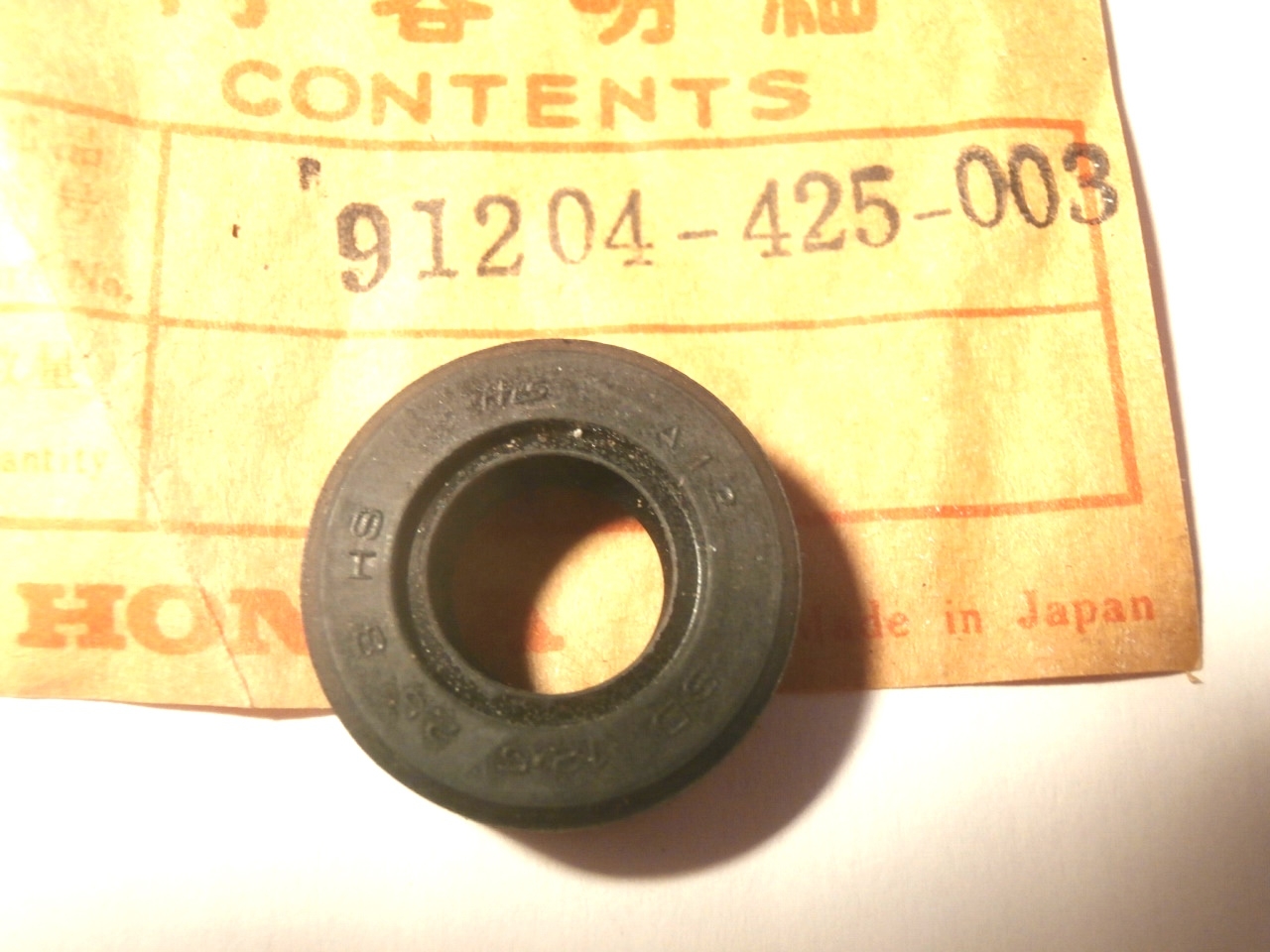 Simmerring 12,5 x 25 x 8, Schaltspindel CB,CMX,NTV,PC,VT,XRV,91204425003