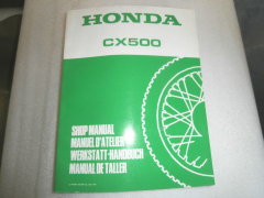 CX500 Werkstatthandbuch ORIGINAL HONDA,6641500