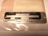 Typenschild CB500 / PC32,87501MY5405 Typenschild CB500 / PC32,87501MY5405